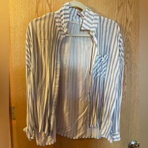 Women’s Striped Button Up